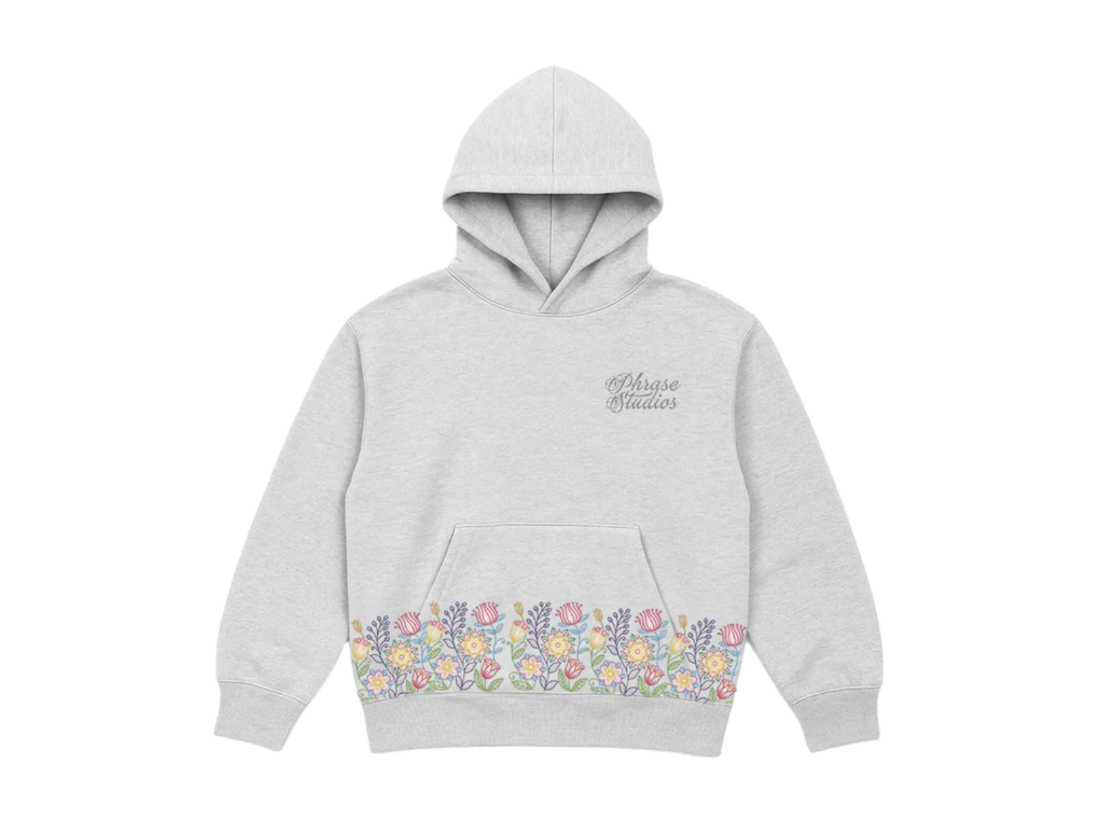 PHRASE STUDIOS BLOOM HOODIE - GREY