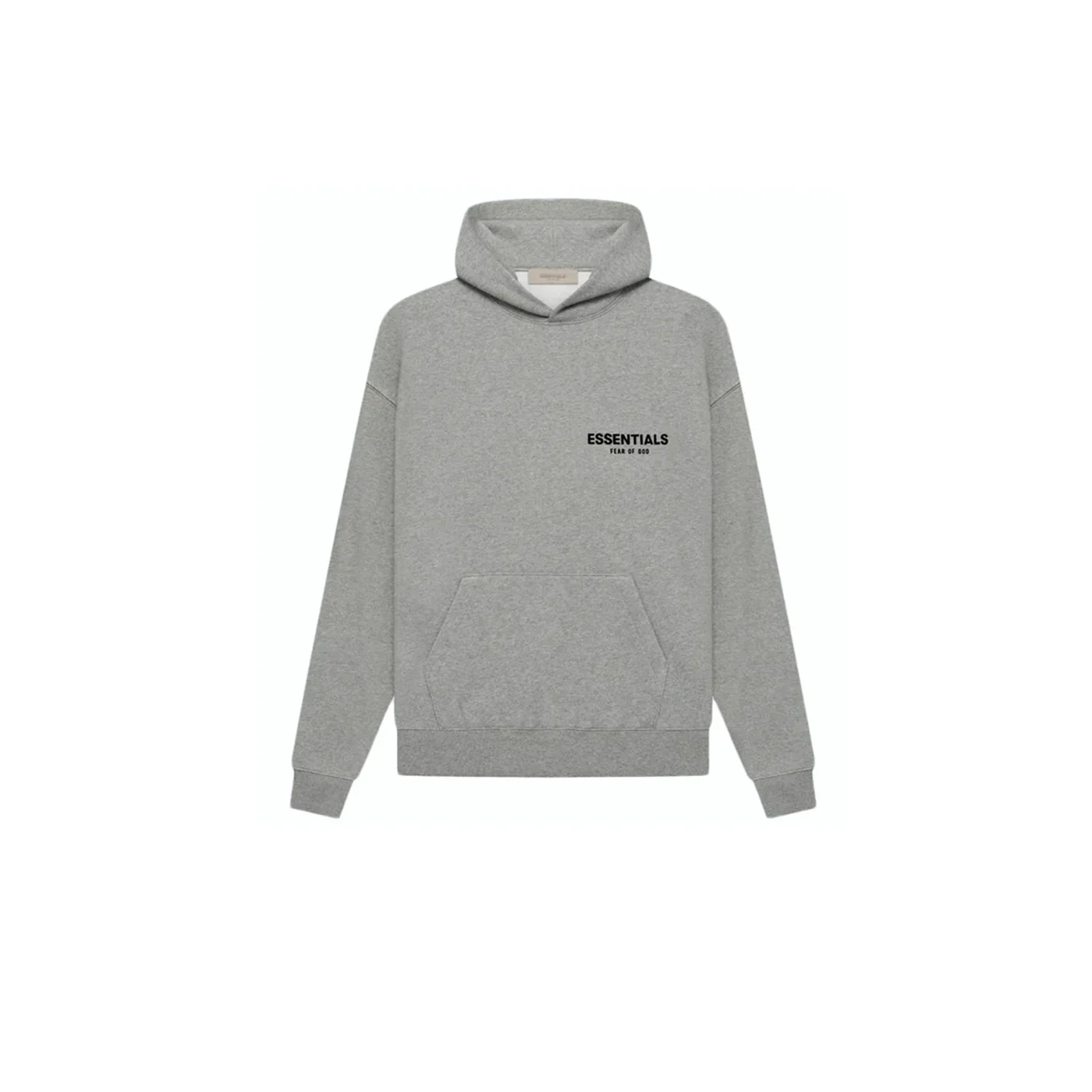 ESSENTIALS HOODIE DARKOATMEAL (SS22)