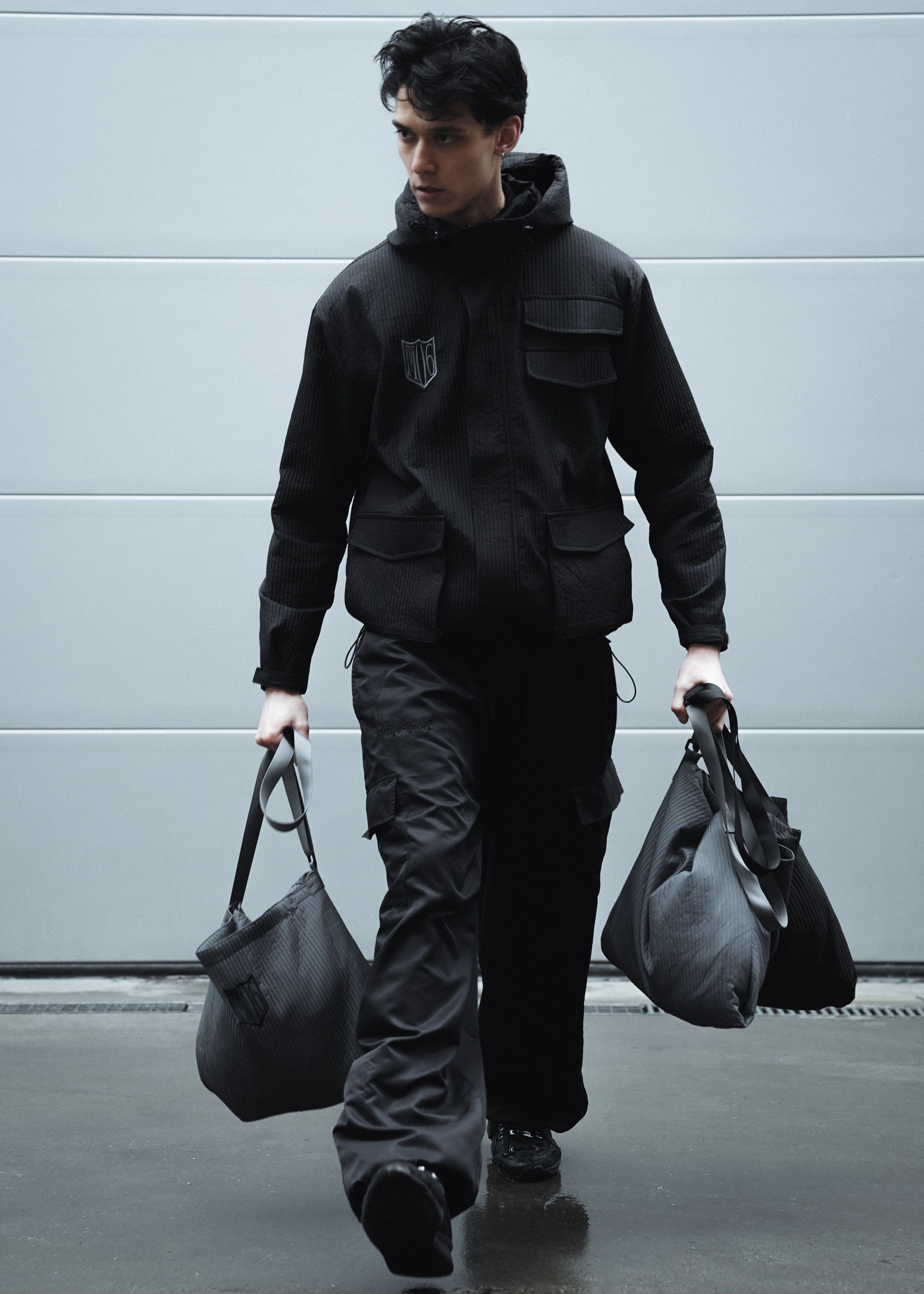 BLOUSON ET SAC ATELIER-MO6 NOIRS