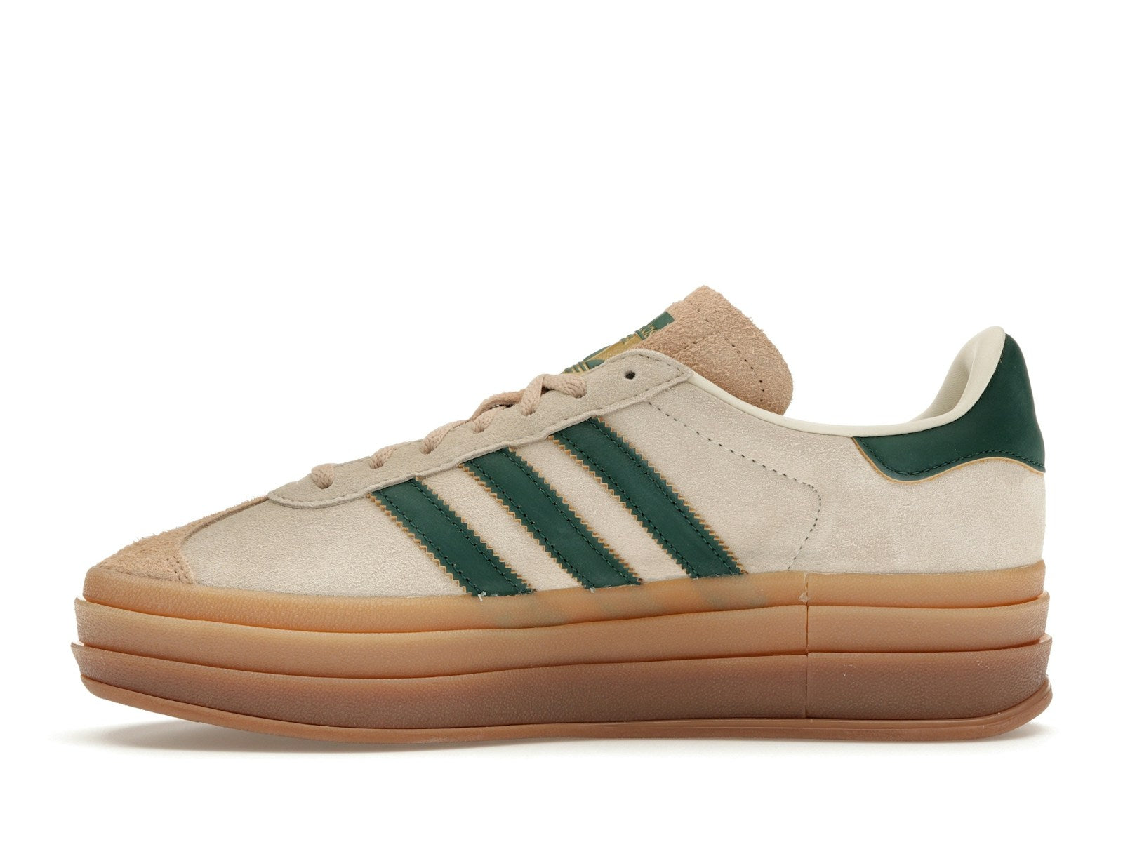 adidas-Gazelle-Bold-Magic-Beige-Collegiate-Green-Womens - 19