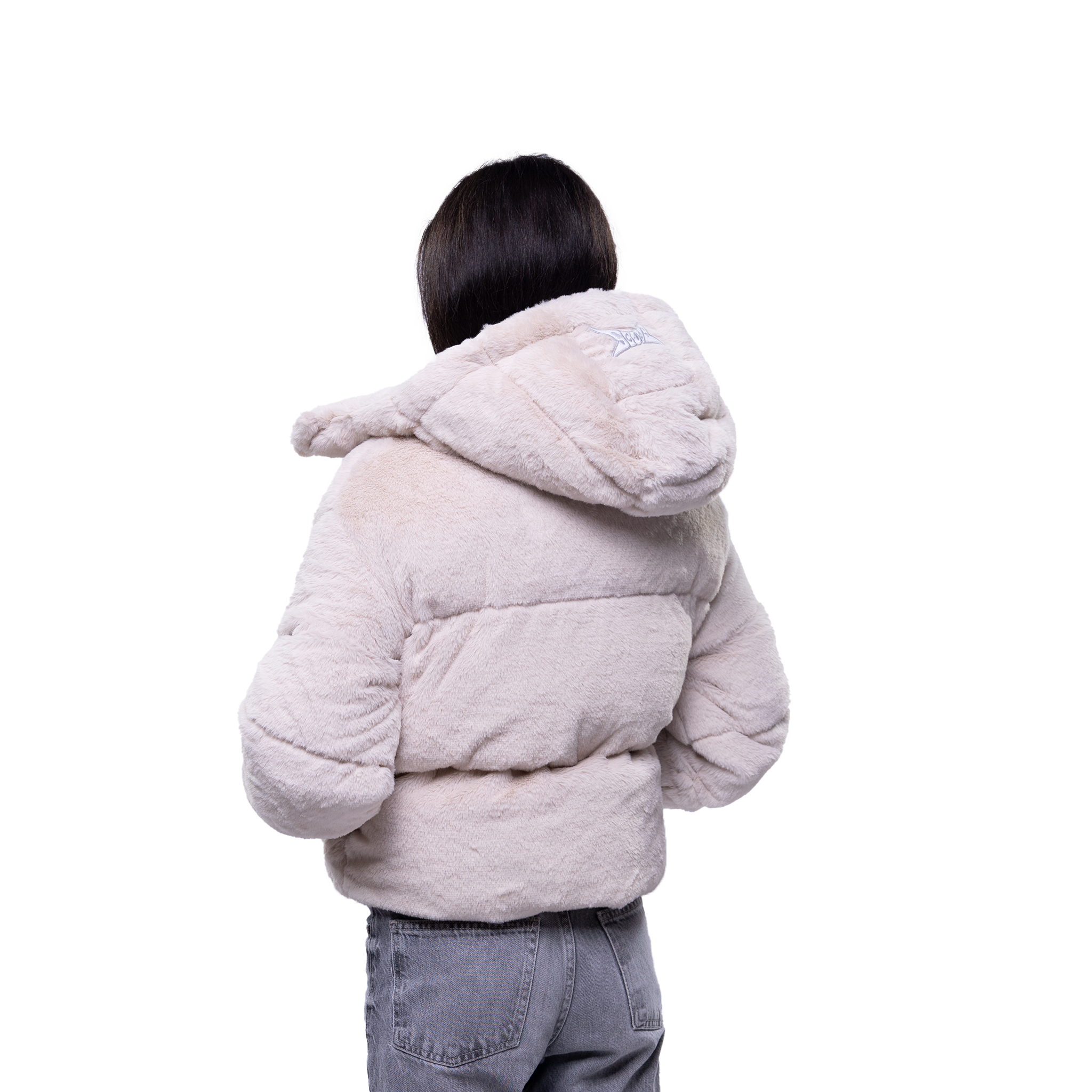 FACES SPACESUIT WOMEN PUFFERJACKET 3.0 FUFFY BEIGE