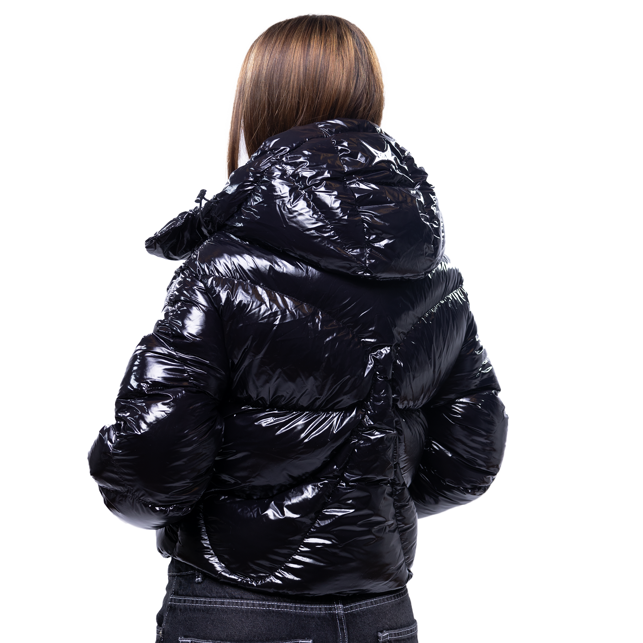 FACES SPACESUIT WOMEN PUFFERJACKET 3.0 SHINY BLACK