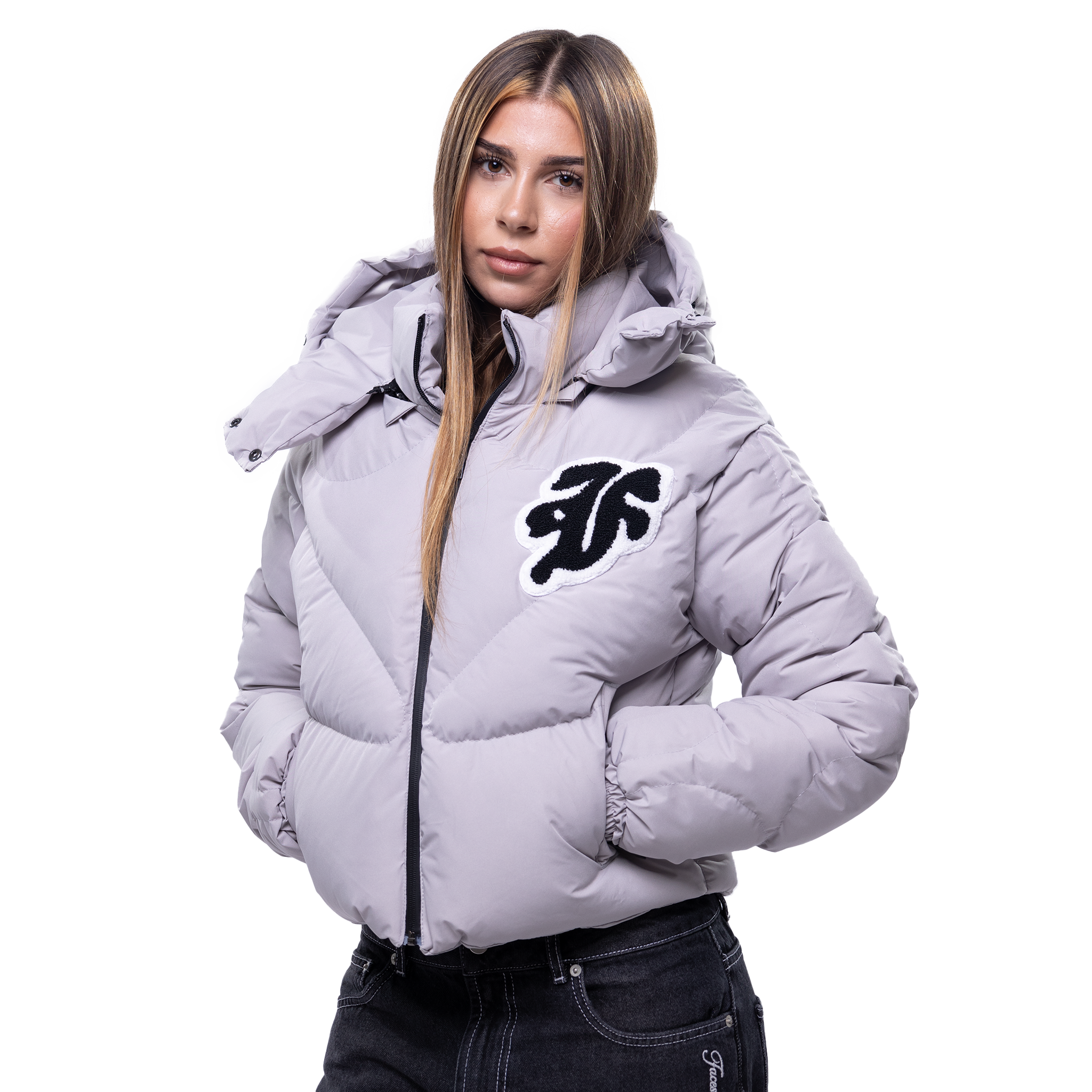 FACES SPACESUIT WOMEN PUFFERJACKET 3.0 GREY