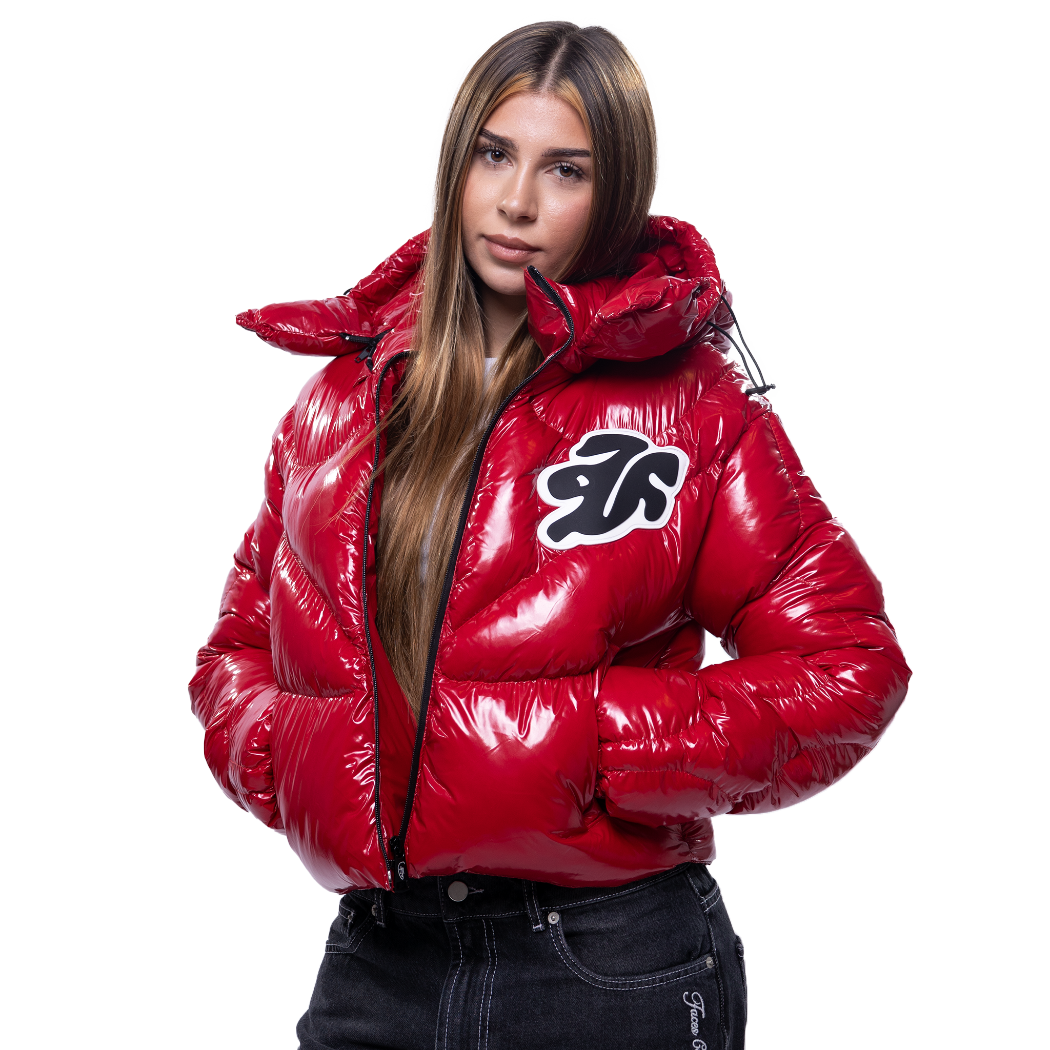 FACES SPACESUIT WOMEN PUFFERJACKET 3.0 RED