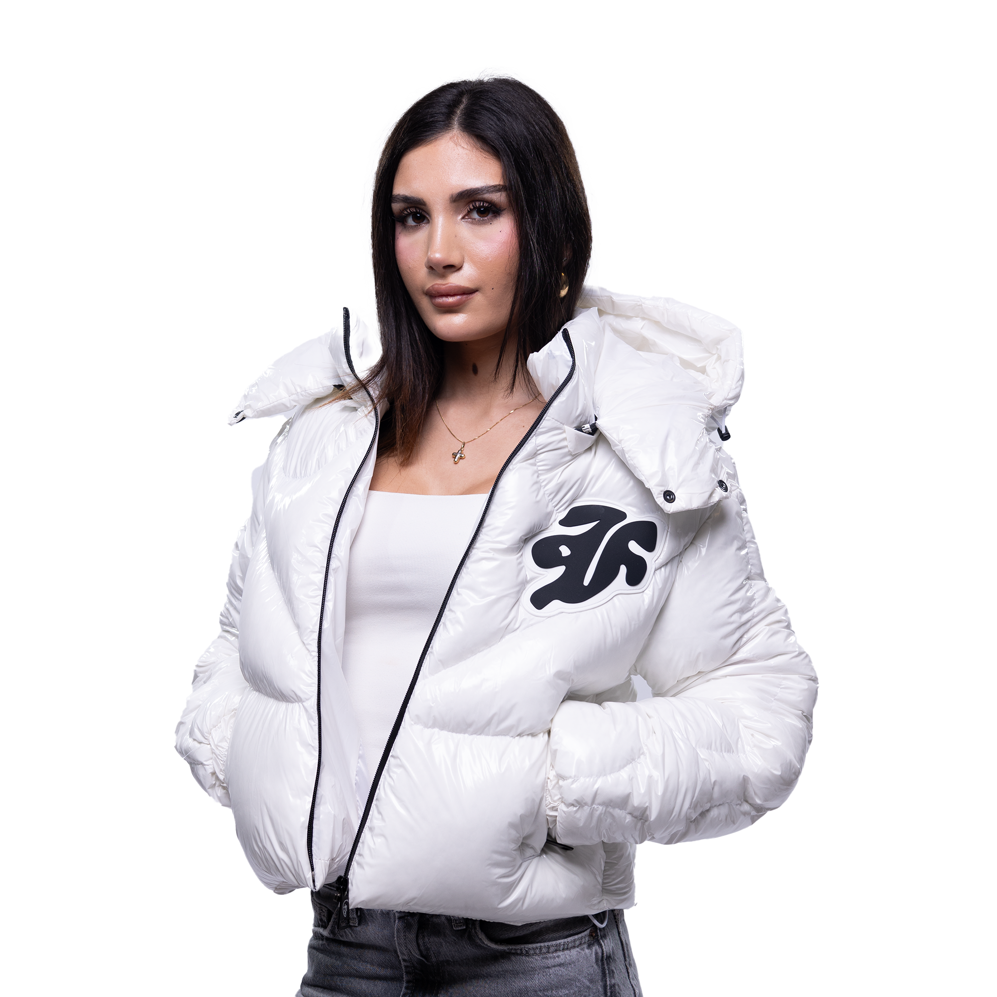 FACES SPACESUIT WOMEN PUFFERJACKET 3.0 WHITE