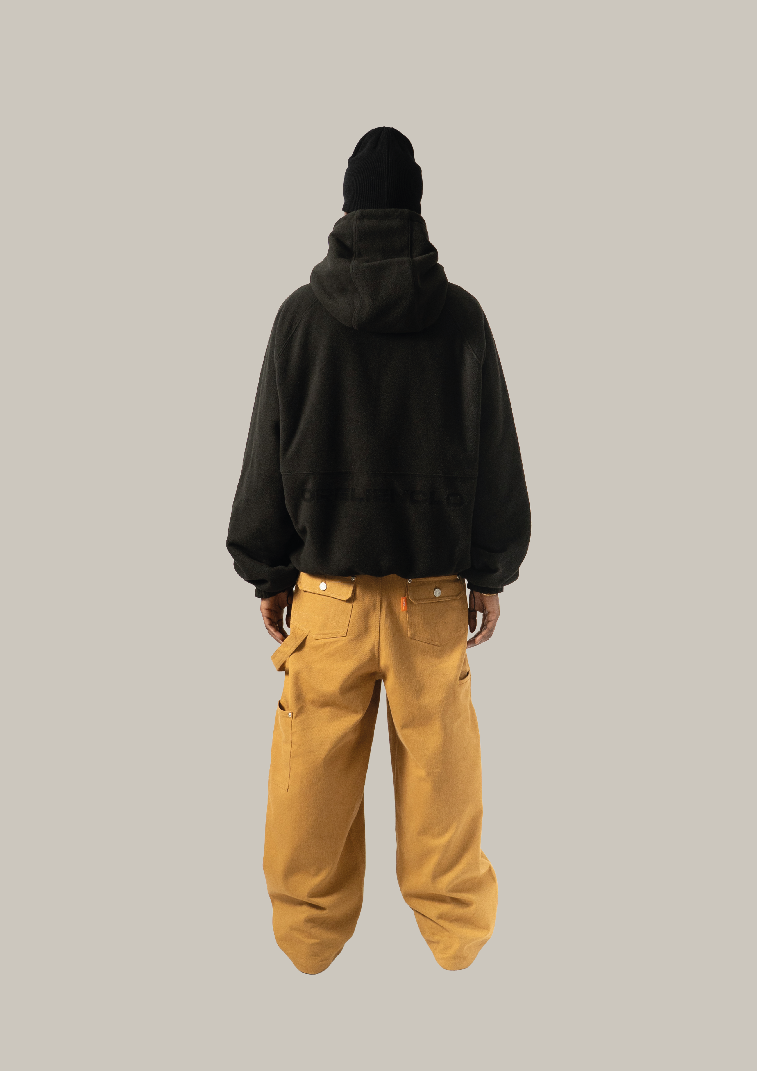 ORELIEN REVERSED PLAID/FLEECE JACKET