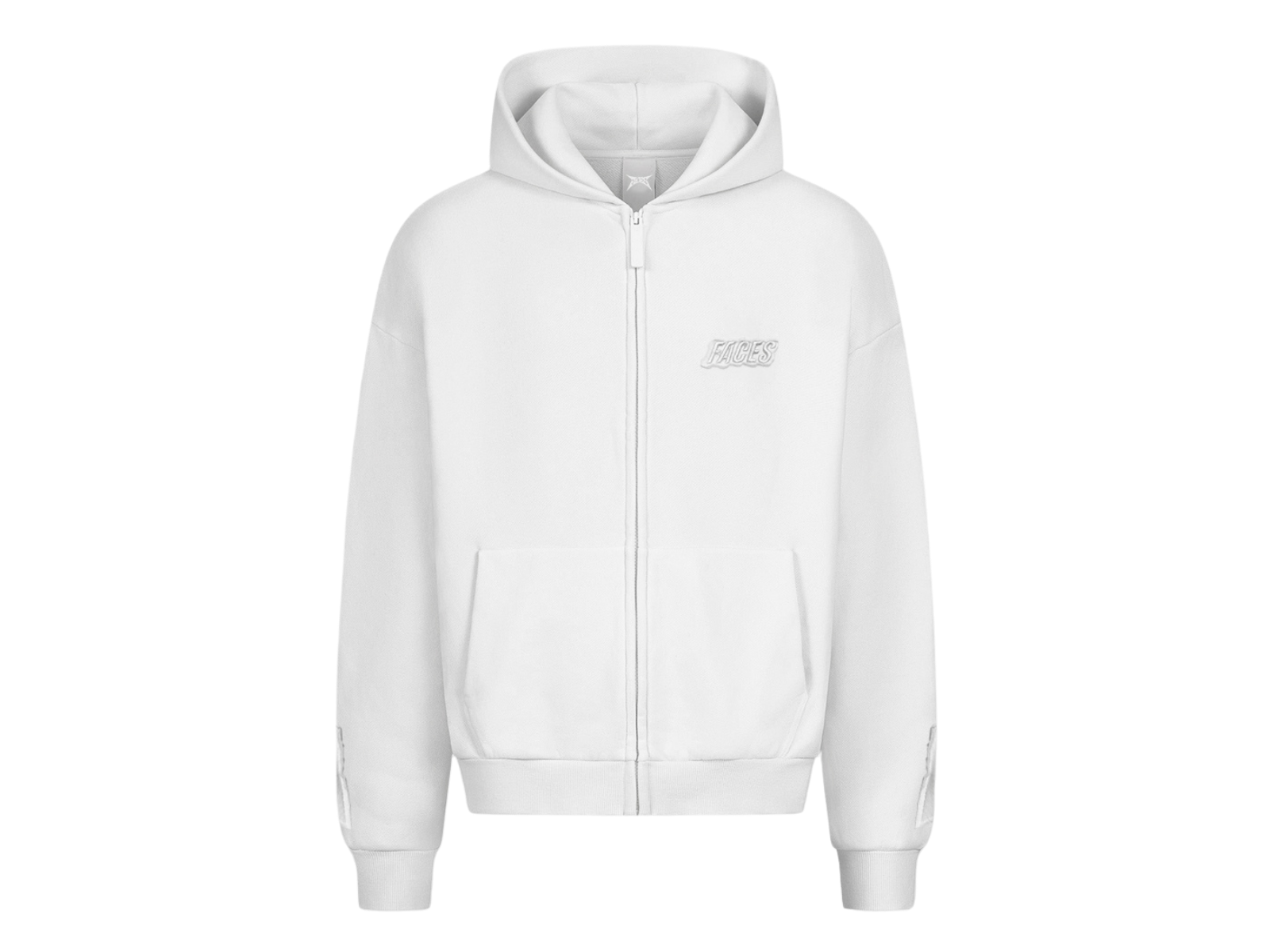FACES CLOUDED 2026 ZIPPER I SNOW WHITE