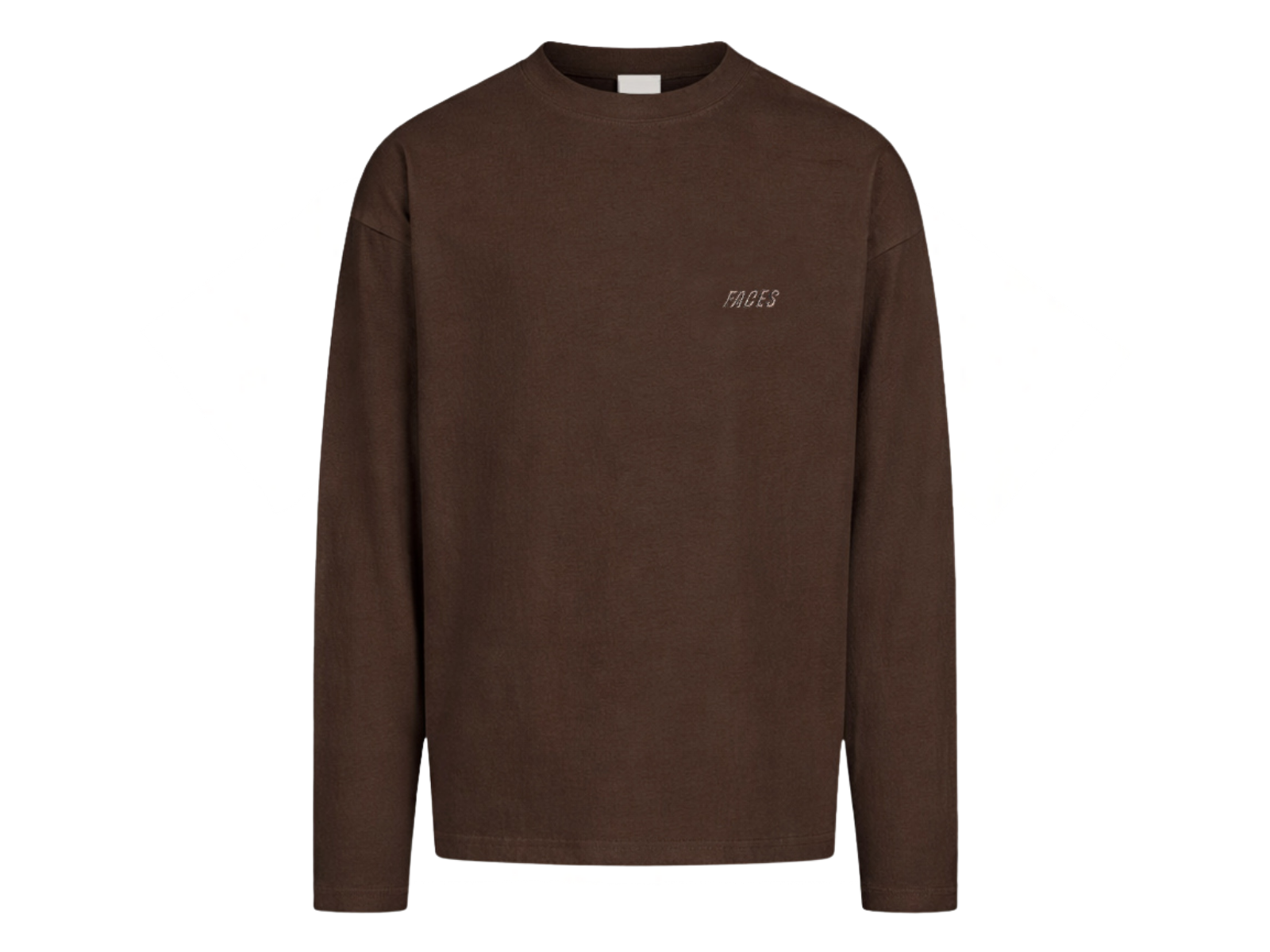 FACES CLOUDED 2026 LONGSLEEVE I CHOCOLATE