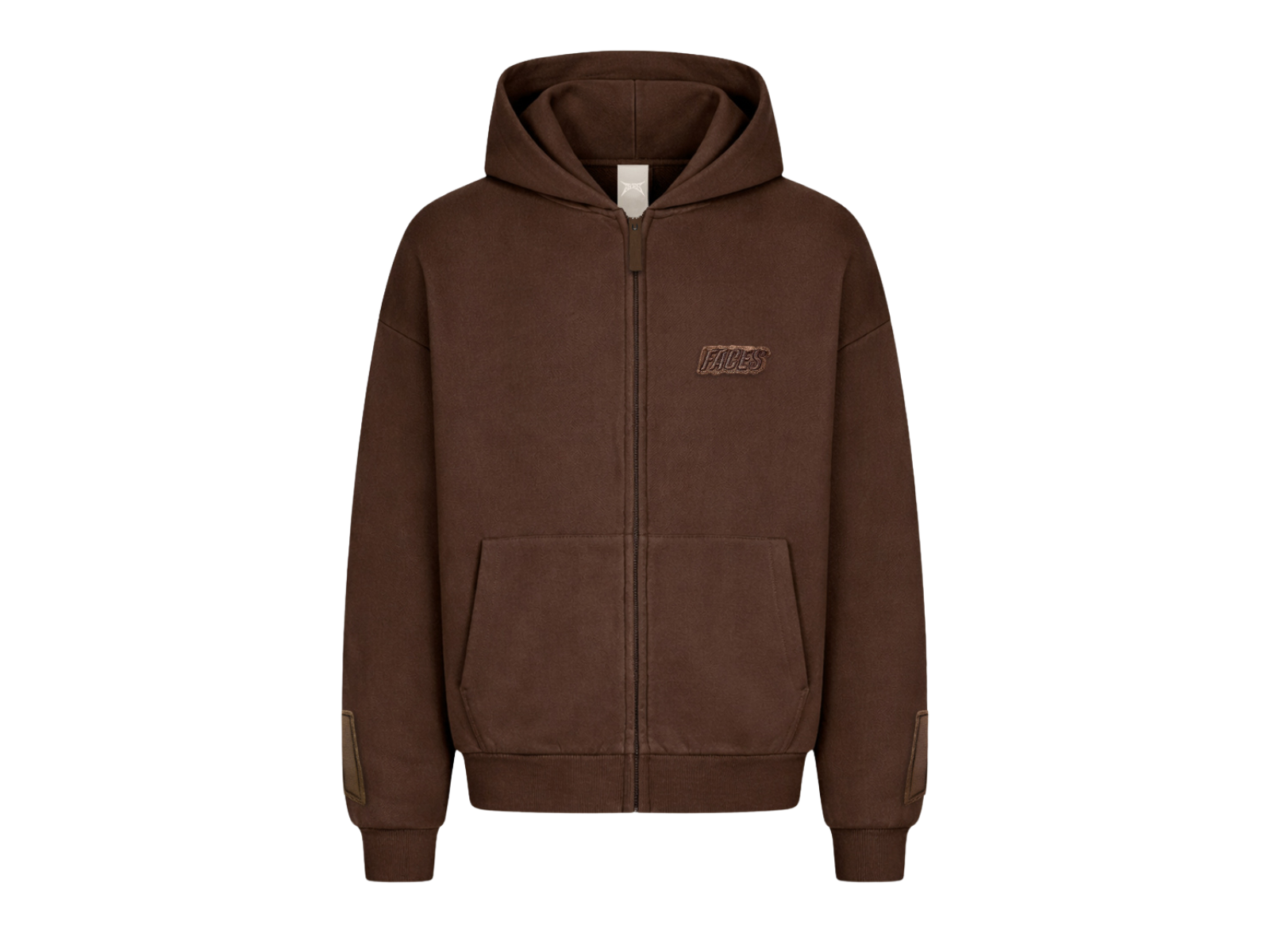 FACES CLOUDED 2026 ZIPPER I CHOCOLATE