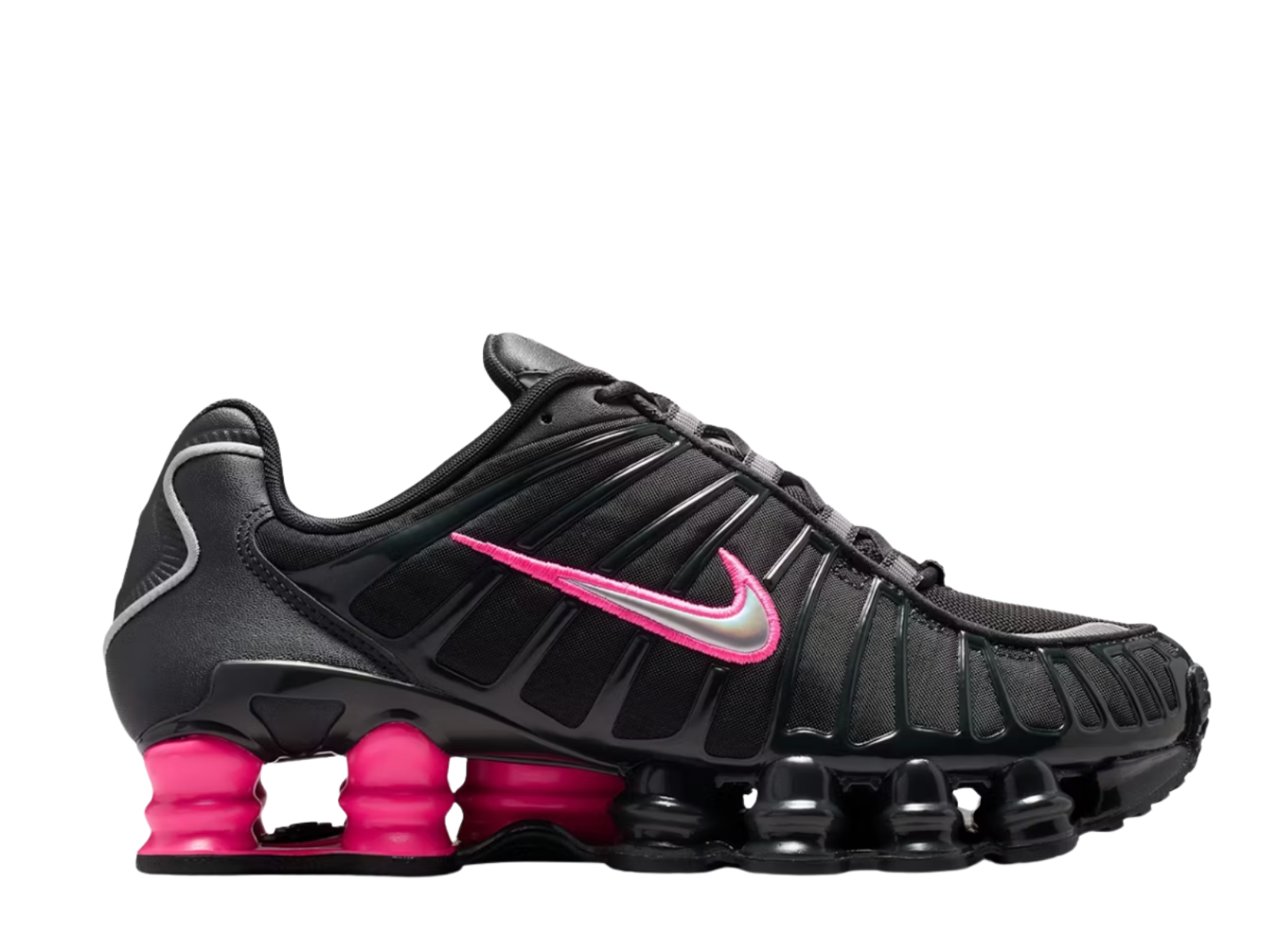 NIKE SHOX TL OFF NOIR HYPER PINK SILVER (WOMEN'S)