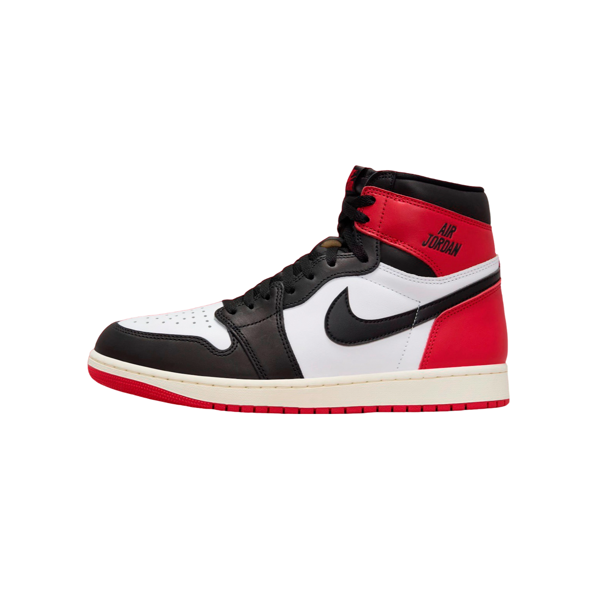 JORDAN 1 RETRO HIGH OG BLACK TOE REIMAGINED