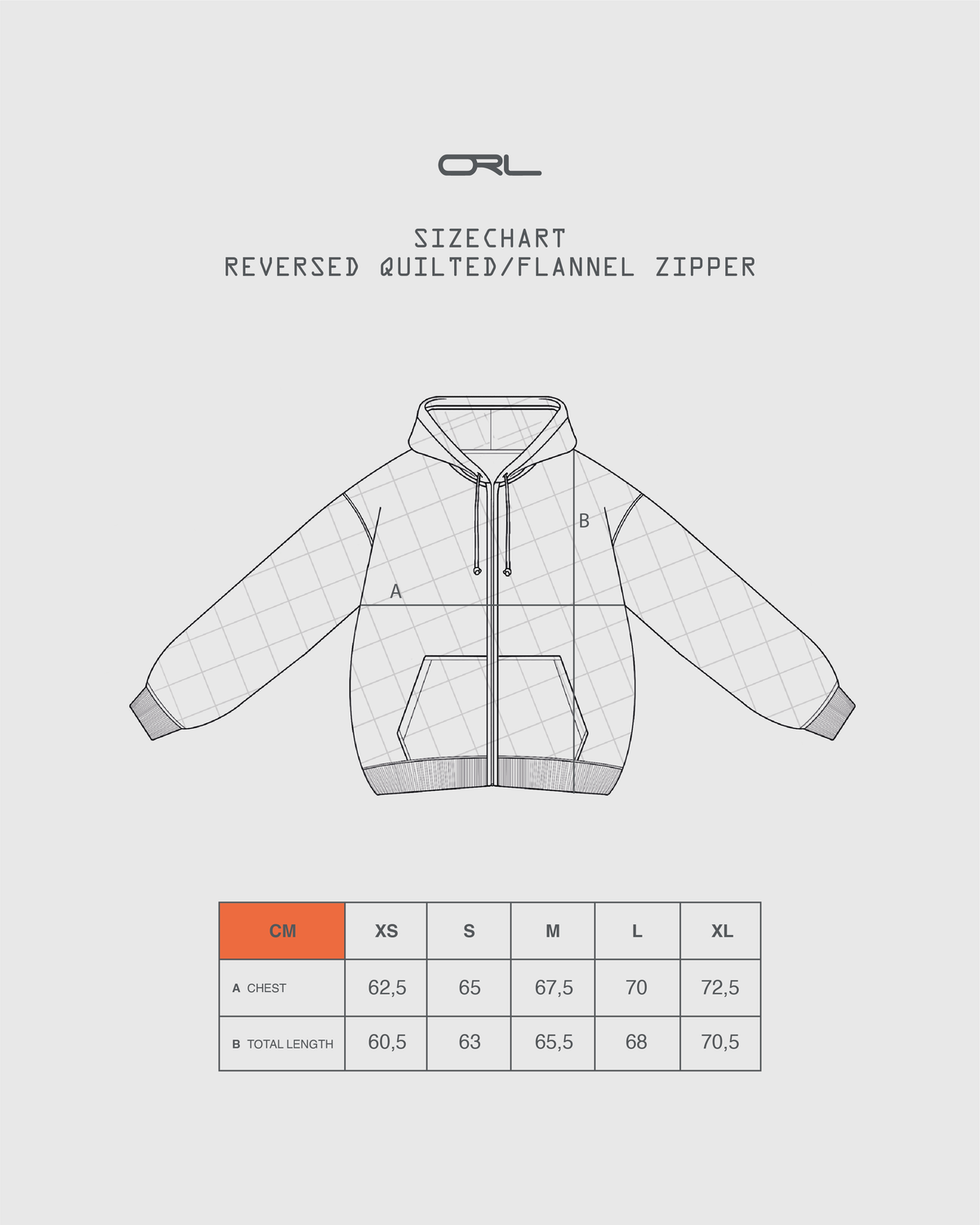 ORELIEN REVERSIBLE QUUILTED/FLANNEL ZIP HOODIE