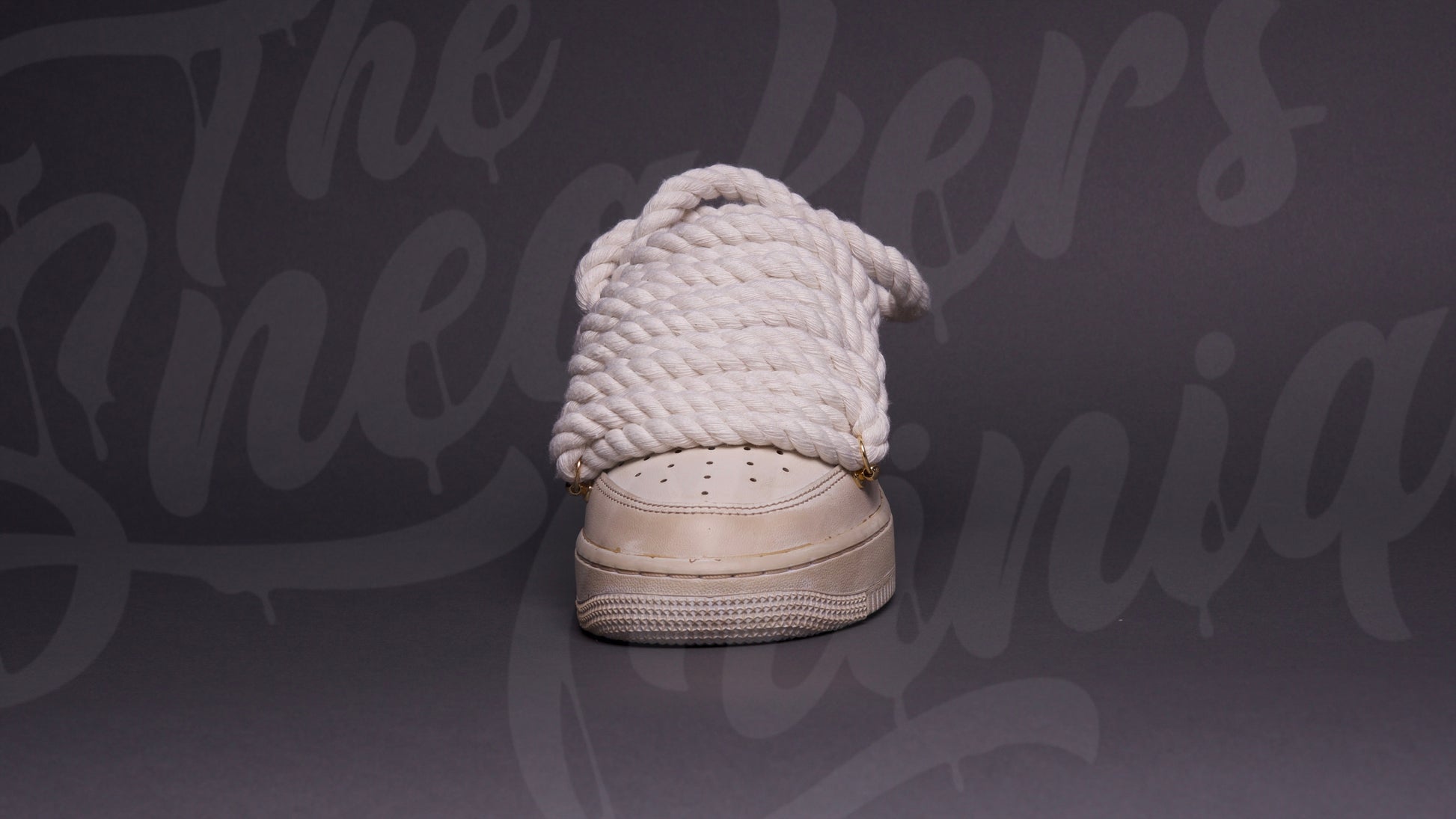 Beige Rope Laces